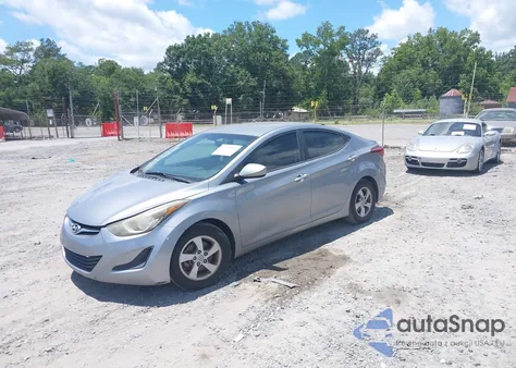 2015 Hyundai Elantra Se z USA, uszkodzony, nr VIN 5NPDH4AE3FH647113